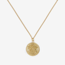 Tom Hope Jewelry Explorator Coin Necklace Gold