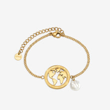 Tom Hope Jewelry Globe Bracelet Gold