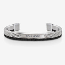 Tom Hope Bracelet Hybrid Leather Graphite
